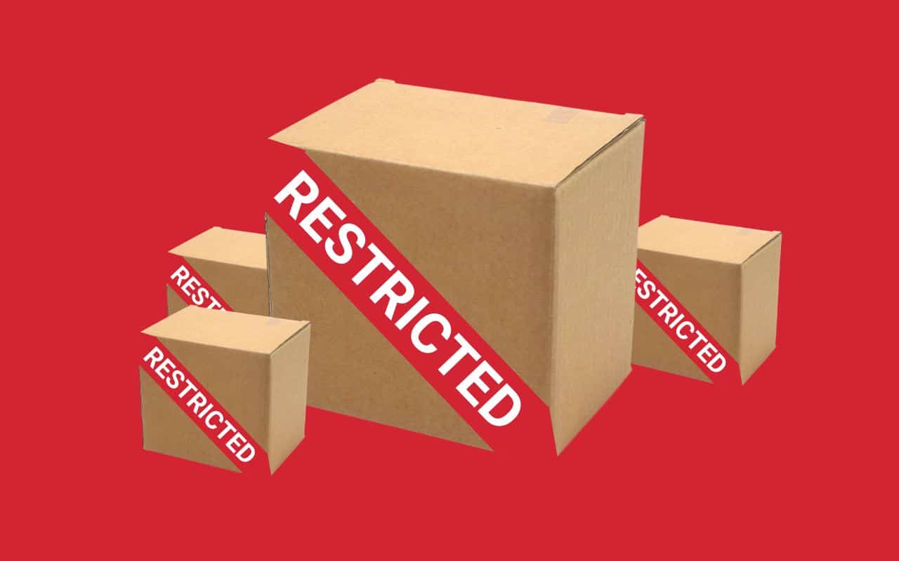 Self Storage Restricted Items